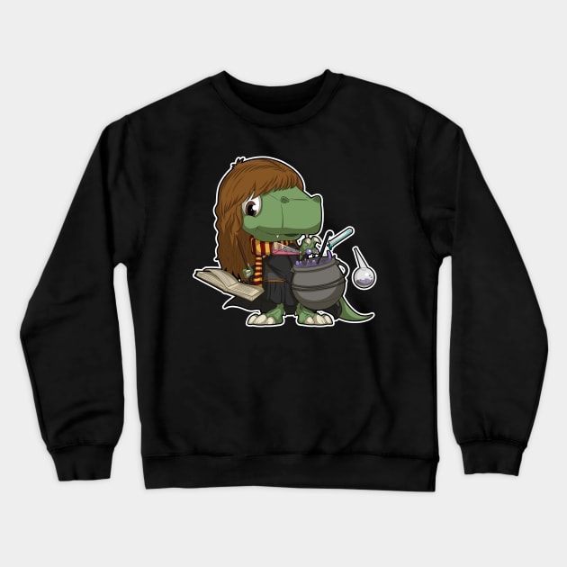 Dino potion maker Crewneck Sweatshirt by DinoTropolis